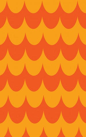 Bright Orange Scallops — proof front