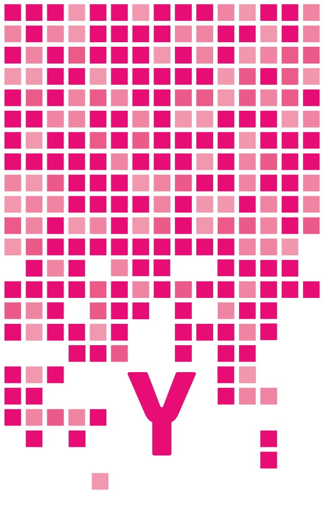 Pink Cube - Y
