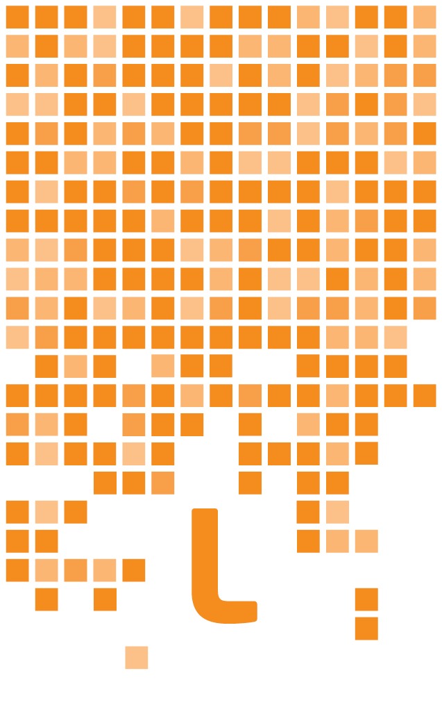 Orange Cube - L