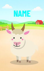 Cute Cartoon Steer — proof front