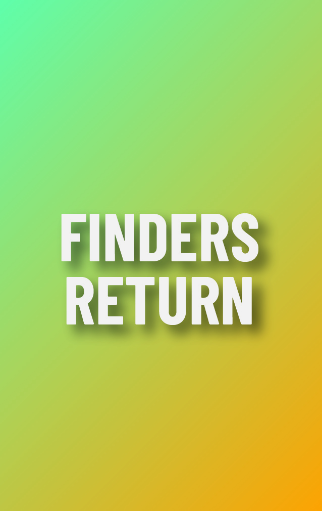 Carry on Attitude - Finders Return — proof front