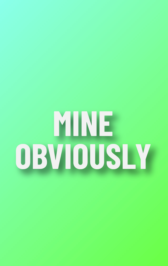 Carry on Attitude - Mine Obviously — proof front