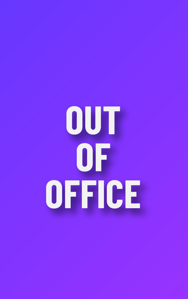 Carry on Attitude - Out Of Office — proof front