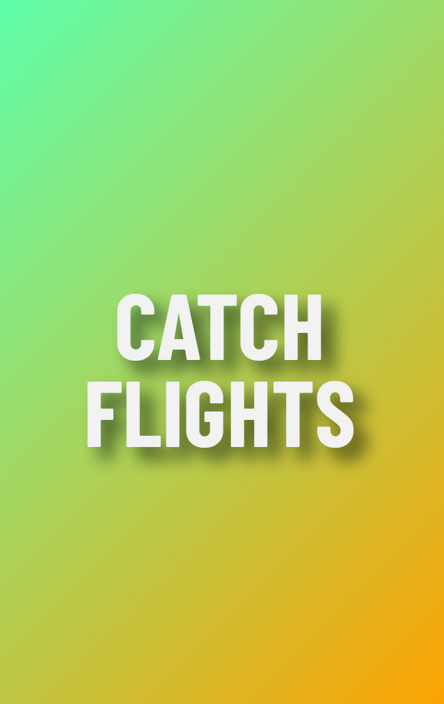 Carry on Attitude - Catch Flights — proof front