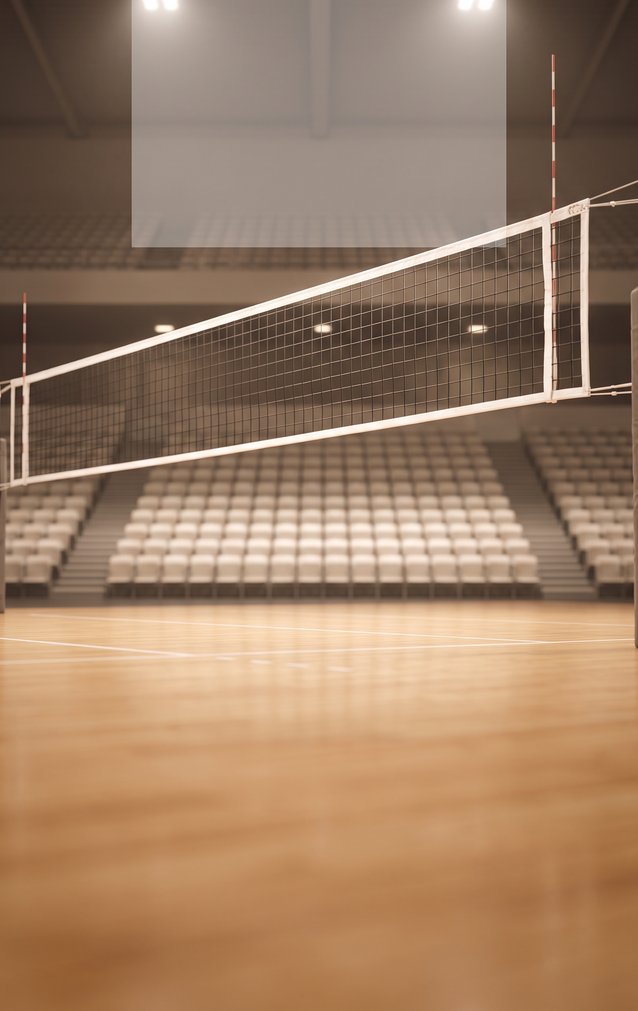 Fields of Play - Indoor Volleyball Court — proof front