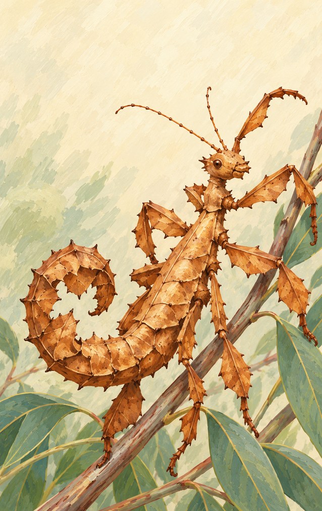 Pets - Spiny Leaf Insect — proof front