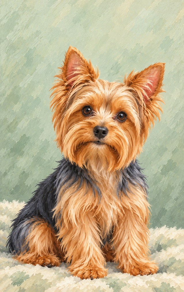 Pets - Yorkshire Terrier — proof front