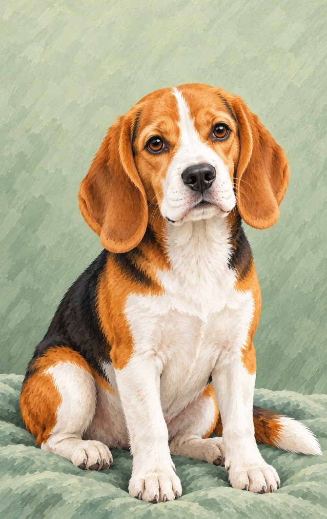 Pets - Beagle — proof front