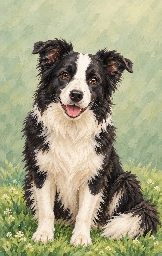Pets - Border Collie — proof front
