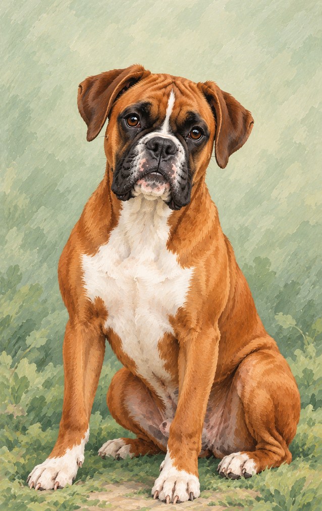 Pets - Boxer — proof front