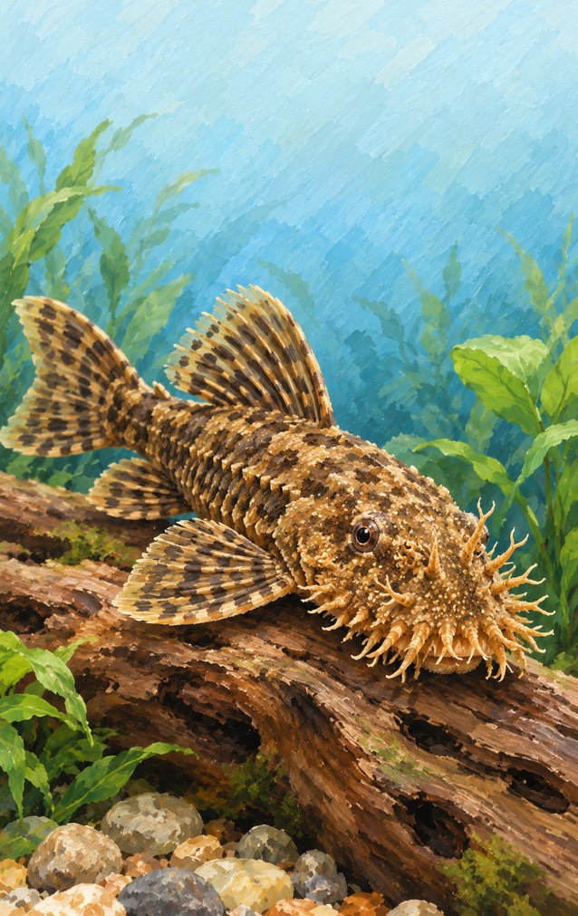 Pets - Bristlenose Catfish — proof front