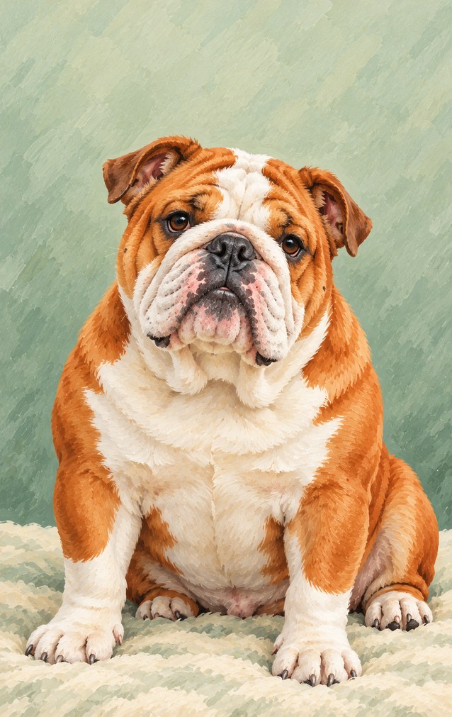 Pets - British Bulldog — proof front