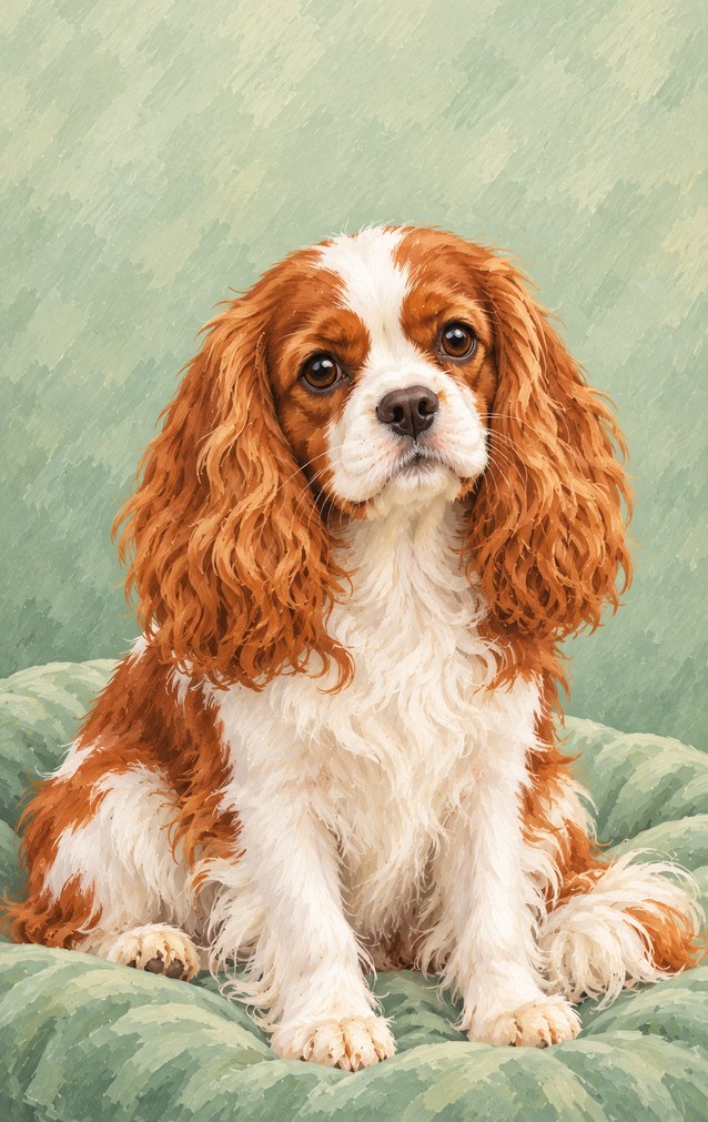 Pets - Cavalier King Charles Spaniel — proof front