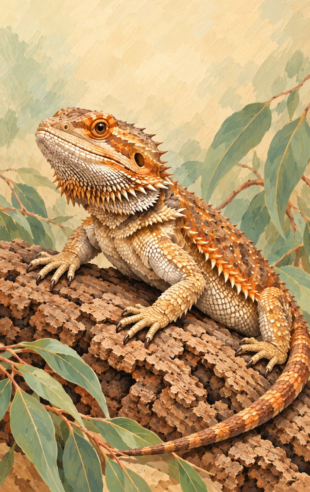 Pets - Central Bearded Dragon — proof front
