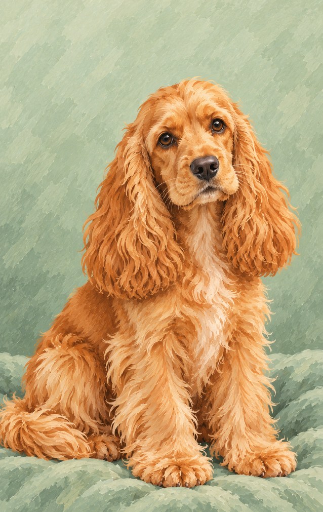 Pets - Cocker Spaniel — proof front