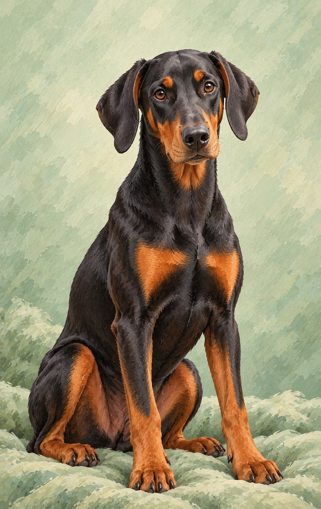 Pets - Dobermann — proof front
