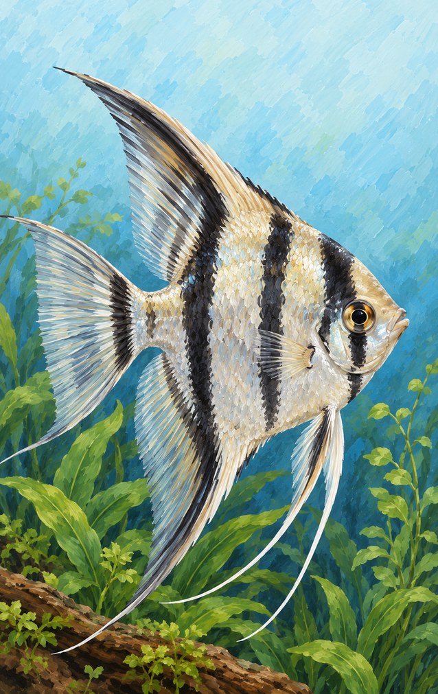 Pets - Freshwater Angelfish — proof front