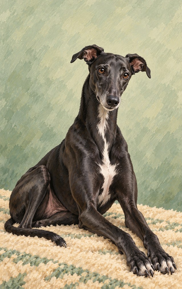 Pets - Greyhound — proof front