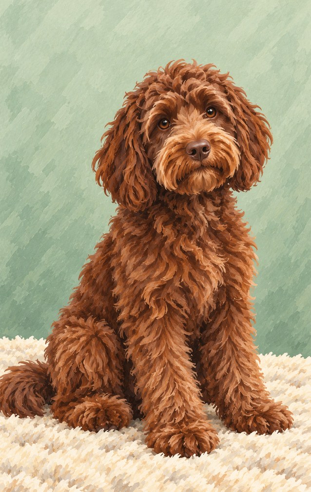 Pets - Labradoodle — proof front