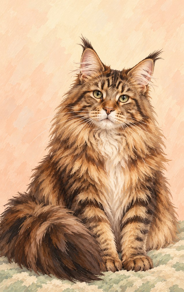 Pets - Maine Coon — proof front