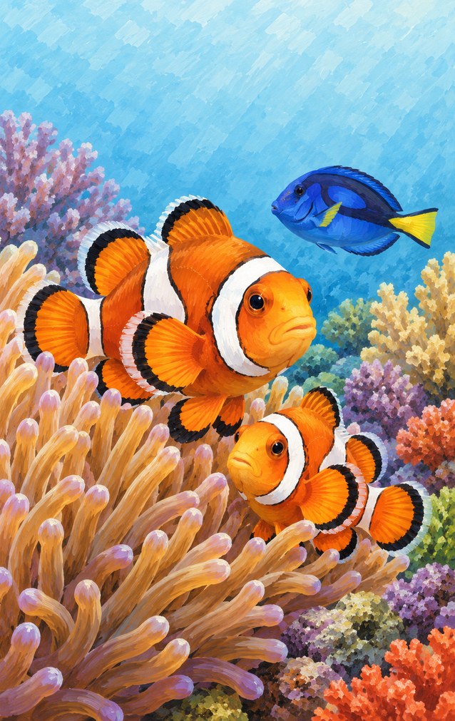 Pets - Marine Reef Aquarium — proof front