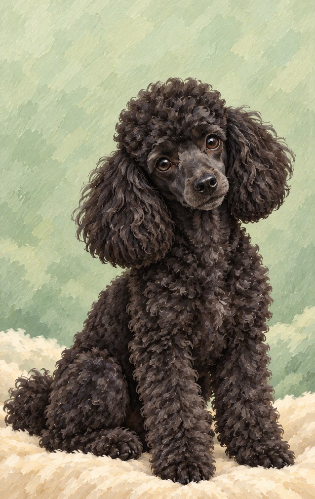 Pets - Miniature Poodle — proof front