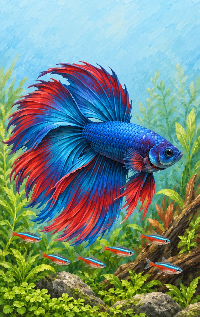 Pets - Planted Freshwater Aquarium — proof front