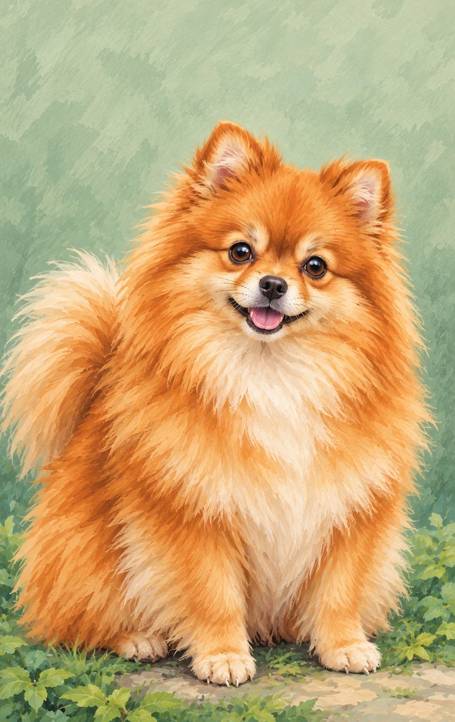 Pets - Pomeranian — proof front