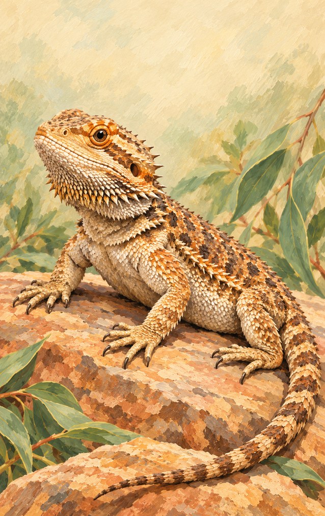 Pets - Pygmy Bearded Dragon — proof front