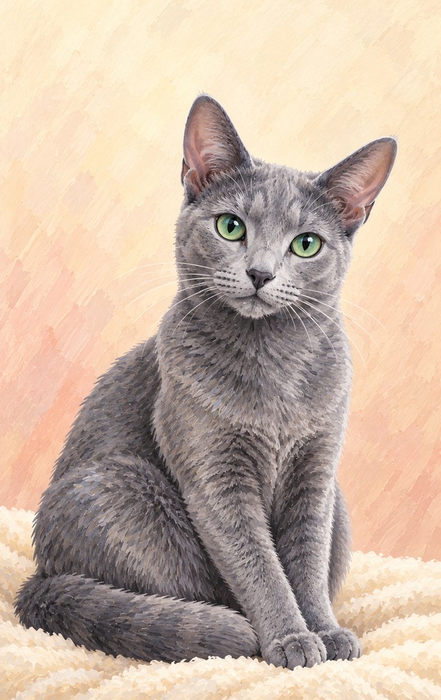 Pets - Russian Blue — proof front