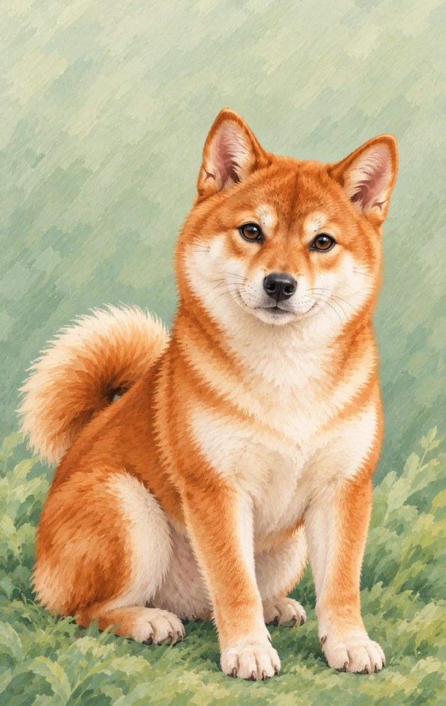 Pets - Shiba Inu — proof front