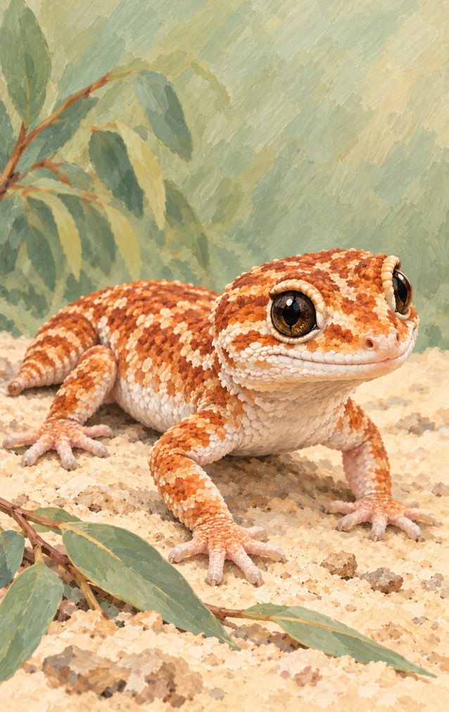 Pets - Smooth Knob-tailed Gecko — proof front