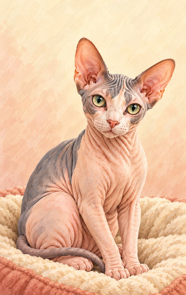 Pets - Sphynx — proof front