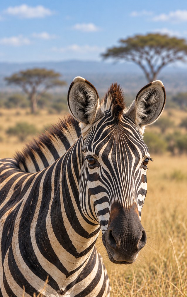 Animal Encounters - Plains Zebra — proof front