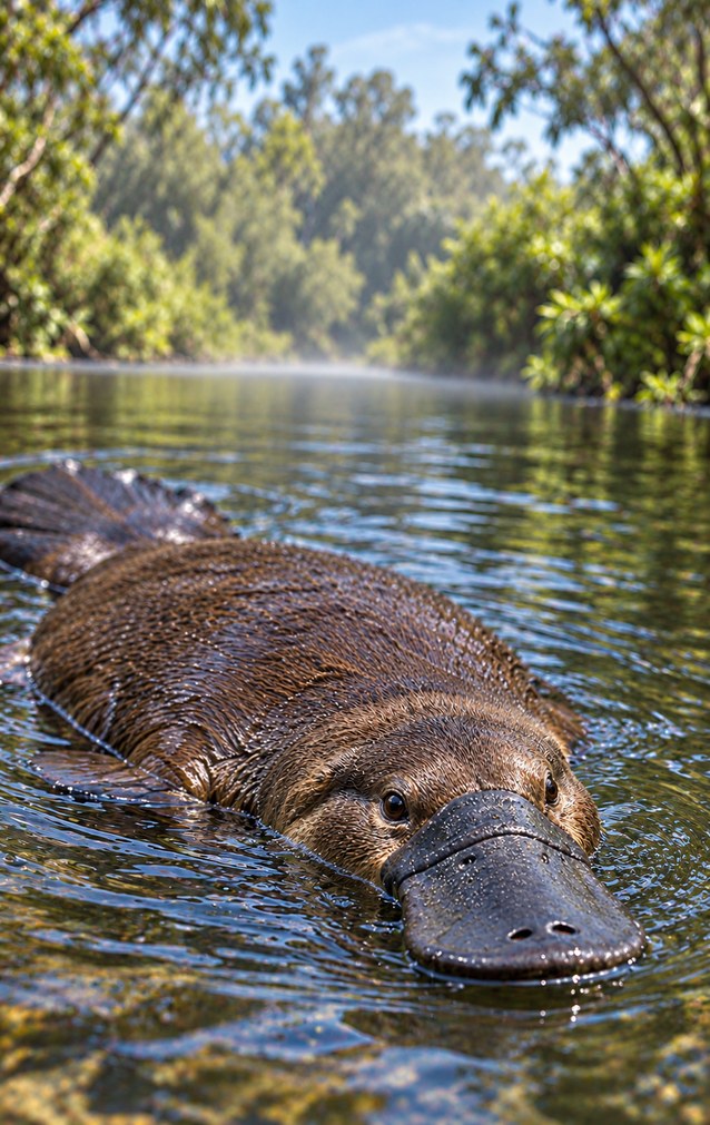 Animal Encounters - Platypus — proof front
