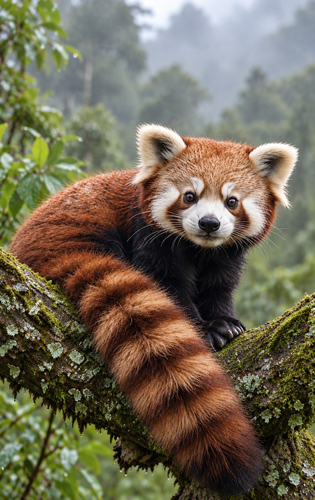Animal Encounters - Red Panda — proof front