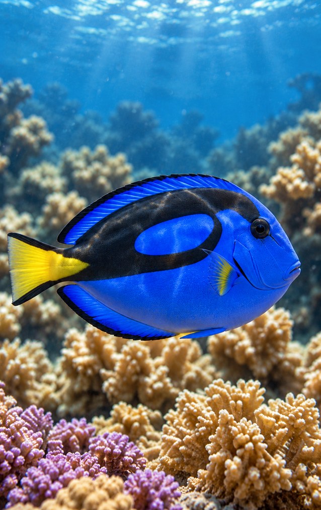 Animal Encounters - Royal Blue Tang — proof front