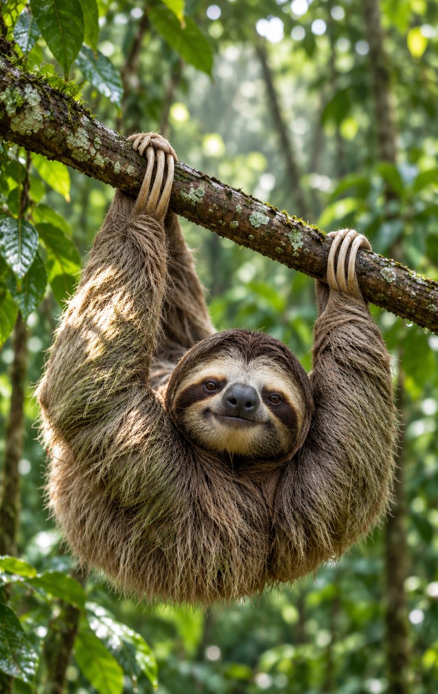 Animal Encounters - Sloth — proof front