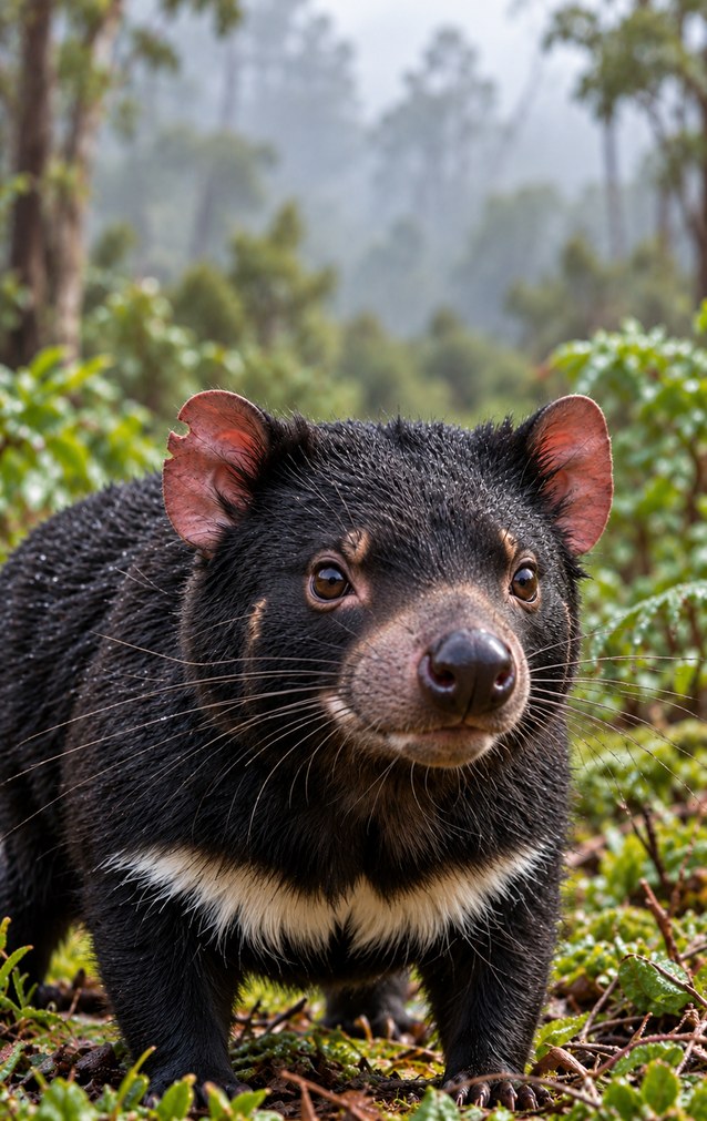 Animal Encounters - Tasmanian Devil — proof front