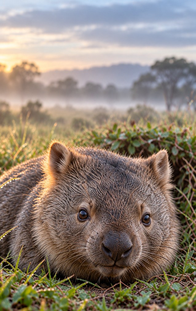Animal Encounters - Wombat — proof front
