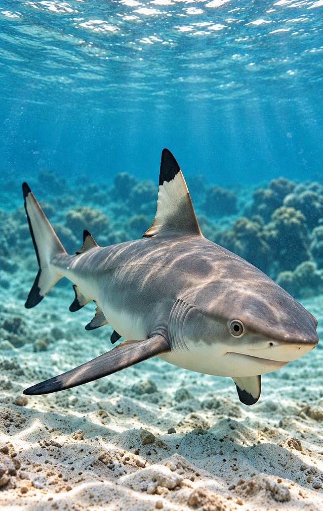 Animal Encounters - Blacktip Reef Shark — proof front