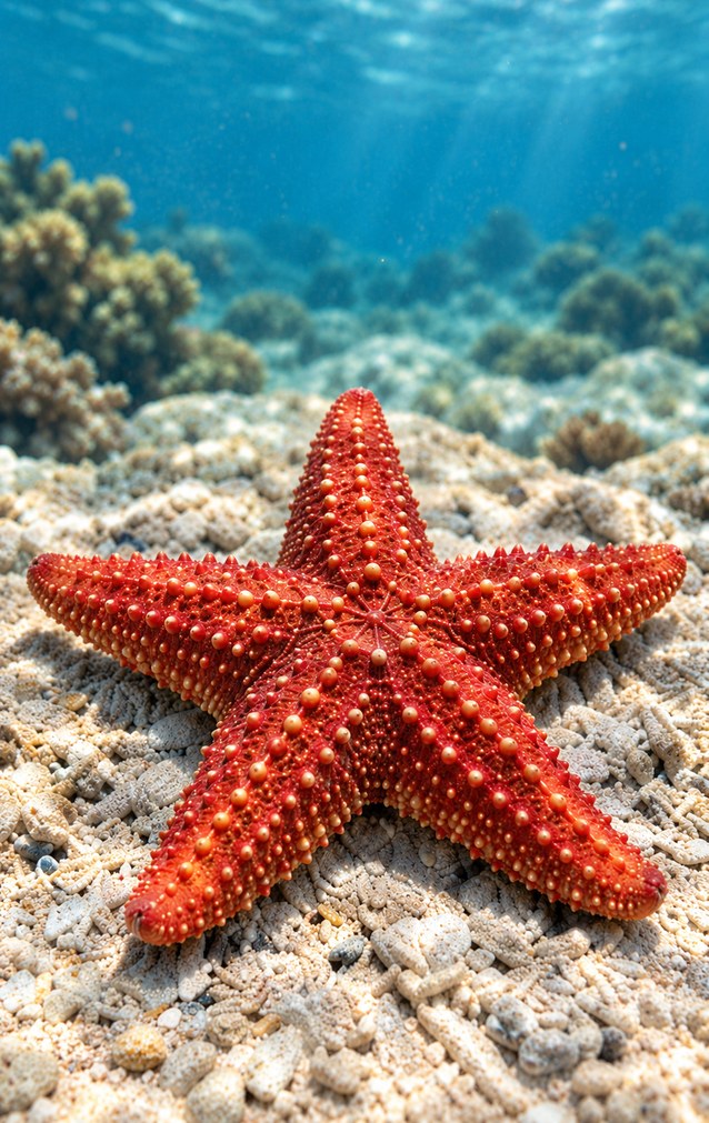 Animal Encounters - Colourful Starfish — proof front