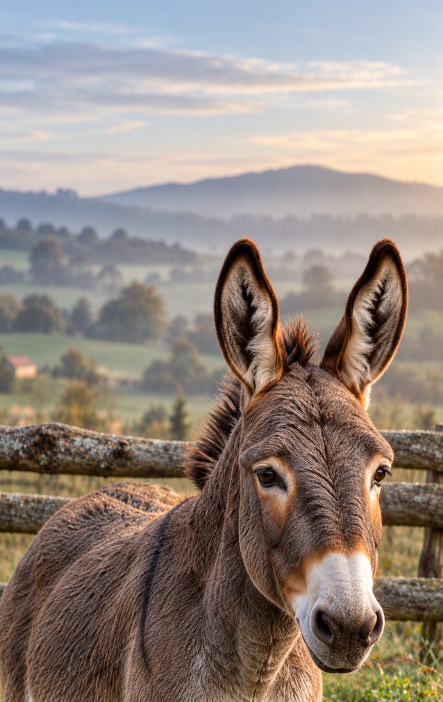 Animal Encounters - Donkey — proof front