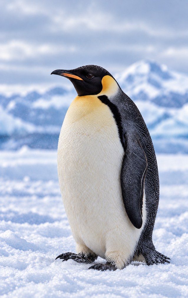 Animal Encounters - Emperor Penguin — proof front