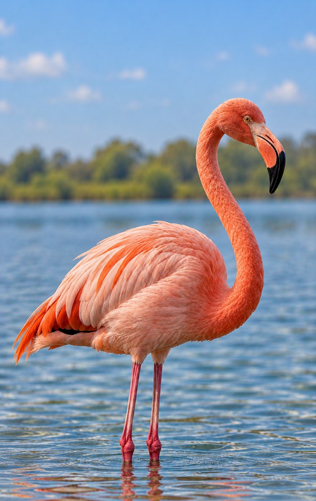 Animal Encounters - Flamingo — proof front