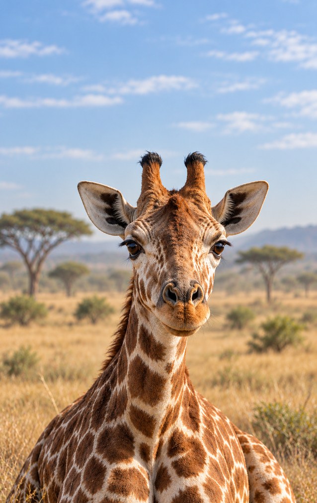 Animal Encounters - Giraffe — proof front
