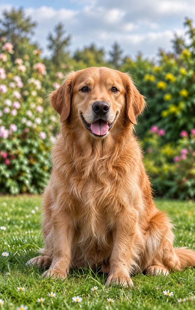 Animal Encounters - Golden Retriever — proof front