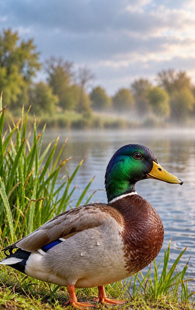 Animal Encounters - Mallard Duck — proof front