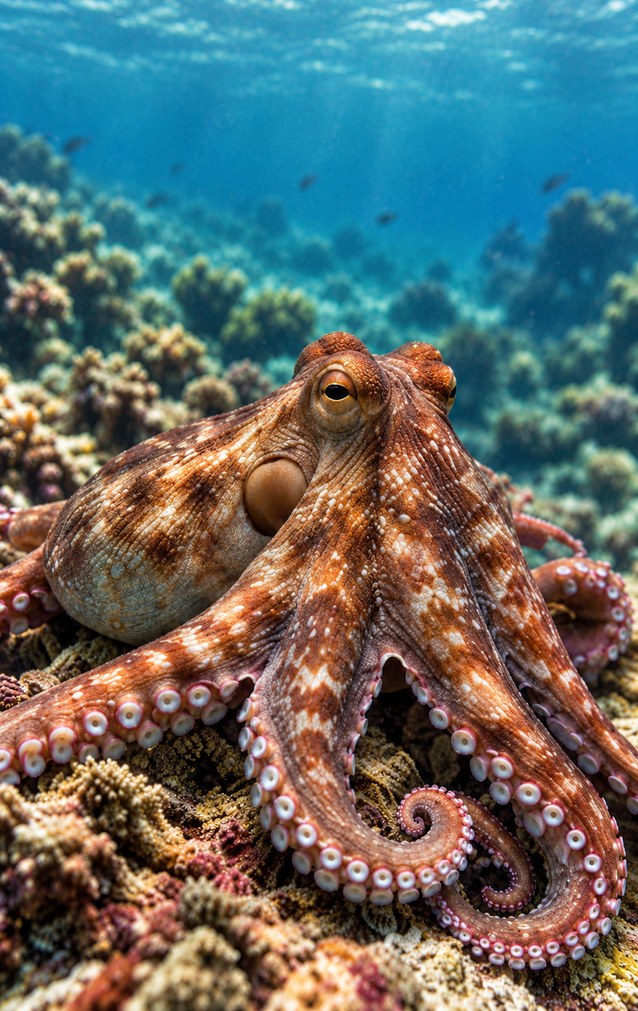 Animal Encounters - Octopus — proof front