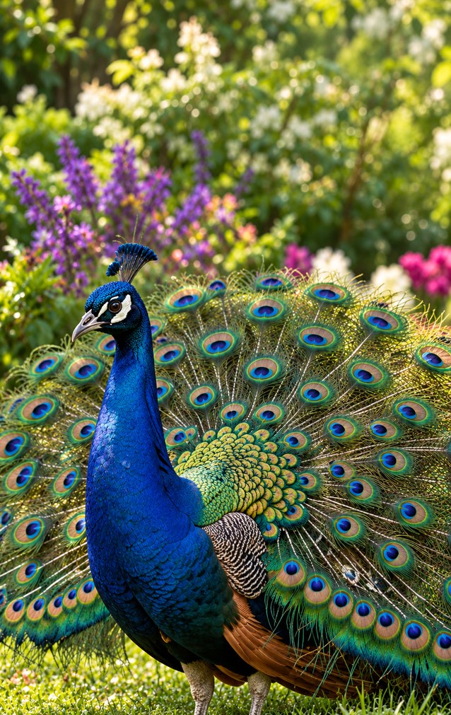 Animal Encounters - Peacock — proof front